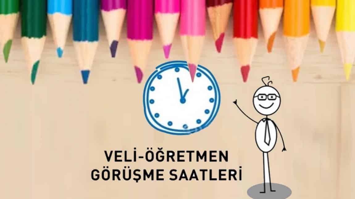 2024-2025 EĞİTİM ÖĞRETİM YILI VELİ GÖRÜŞME SAATLERİ 